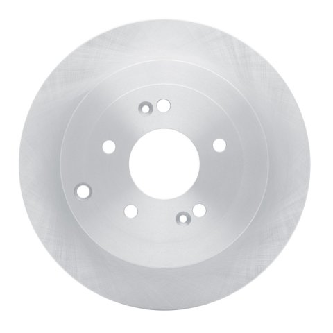 R1 07-09 Hyundai Santa Fe Rear Brake Rotor Set w/Ceramic Pads and Hardware (2x dfc600-03046, 1x rnc2310-1297-01)