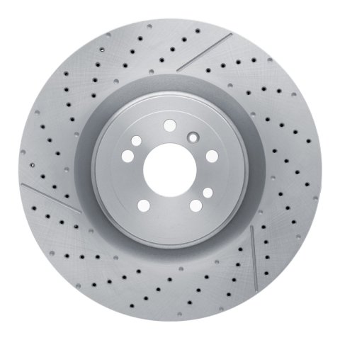 R1 12-19 Mercedes-Benz GL63 AMG Front Brake Rotor Set w/Ceramic Pads and Hardware (2x dfc630-63142, 1x rnc2310-1291-01)