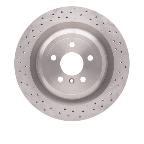 R1 13-13 Mercedes-Benz GL550 Rear Brake Rotor Set w/Ceramic Pads and Hardware (2x dfc620-63149, 1x rnc2310-1630-01)