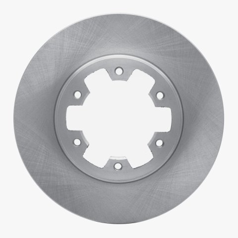 R1 85-02 Nissan 720 Front Brake Rotor Set w/Ceramic Pads and Hardware (2x dfc600-67080, 1x rnc2310-0333-01)