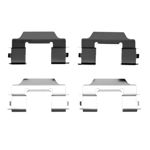R1 07-17 Saturn Outlook Front & Rear Brake Rotors w/Ceramic Pads & Hardware (Bundled Kit)