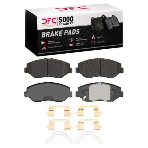 DFC 12-16 Honda CR-V Front & Rear Geospec Rotors with 5000 Advanced Brake Pads w/Hardware (Bundled Kit)