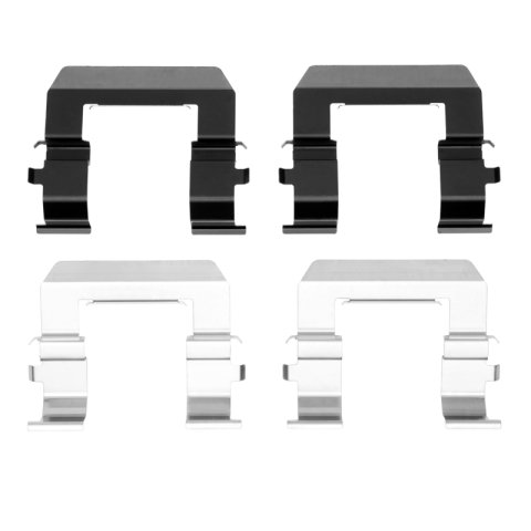 R1 10-15 Chevrolet Camaro Front & Rear GEO-Carbon Rotors w/Ceramic Pads & Hardware (Bundled Kit)