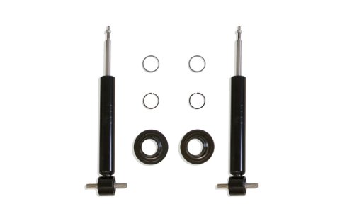 Maxtrac 2019+ 2WD/4WD 2in/4in Lowering Kit w/ Struts and Forged Alum. UCAs (1x mxt351900, 1x mxt371903, 1x mxt201940)
