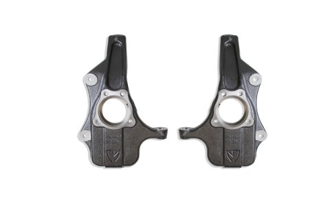 Maxtrac 2019+ GM 1500 2WD/4WD 4in/6in Lowering Kit w/ Struts, Spindles, and Alum. Forged UCAs (Bundled Kit)