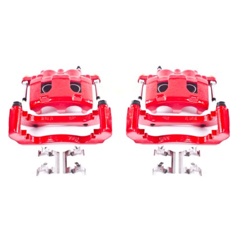 Power Stop 06-07 Chevrolet Monte Carlo Front Z23 Coated Kit w/Calipers (1x psbS4988, 1x psbZ23-1159, 2x psbAR82110EVC)
