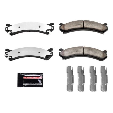 Power Stop 03-09 Hummer H2 Front Z36 Coated Kit w/Calipers (1x psbZ36-784, 2x psbAR8642EVC, 1x psbS4730)