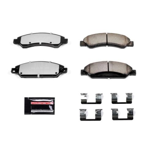 Power Stop 2007 GMC Yukon XL 1500 Front Z36 Coated Kit w/Calipers (1x psbZ36-1092, 2x psbAR8654EVC, 1x psbS4918)
