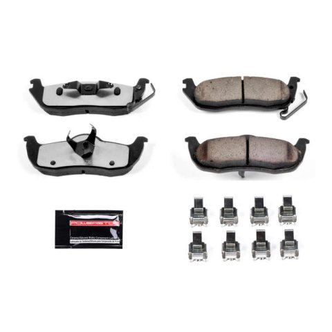 Power Stop 05-10 Jeep Grand Cherokee Front and Rear Z36 Coated Kit w/Calipers (Bundled Kit)