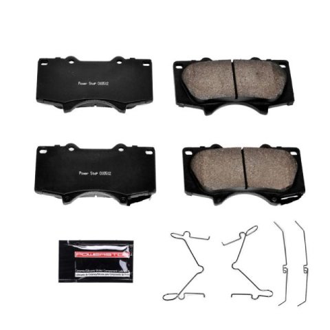 Power Stop 03-09 Toyota 4Runner Front Z23 Coated Kit w/Calipers (1x psbZ23-976, 2x psbJBR975EVC, 1x psbS2766)
