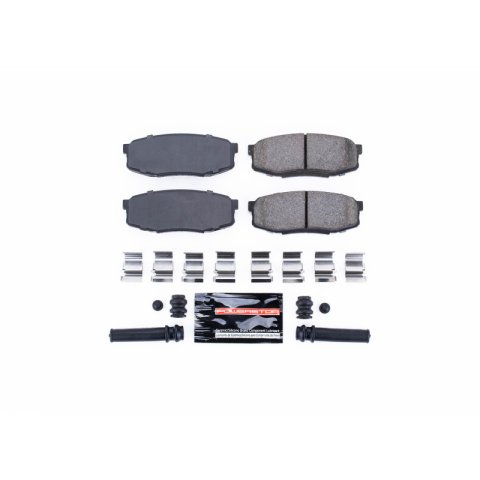 Power Stop 07-15 Toyota Tundra Front and Rear Z23 Coated Kit w/Calipers (Bundled Kit)