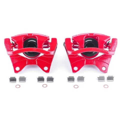 Power Stop 08-12 Jeep Liberty Front and Rear Z36 Coated Kit w/Calipers (Bundled Kit)