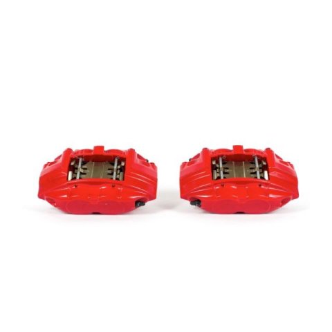 Power Stop 09-19 Nissan 370Z Front Z23 Coated Kit w/Calipers (1x psbS6232, 2x psbJBR1300EVC, 1x psbZ23-1346)