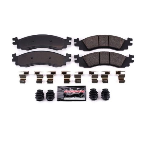Power Stop 2010 Ford Taurus Front Z23 Coated Kit w/Calipers (1x psbZ23-1158, 1x psbS5214, 2x psbAR8194EVC)