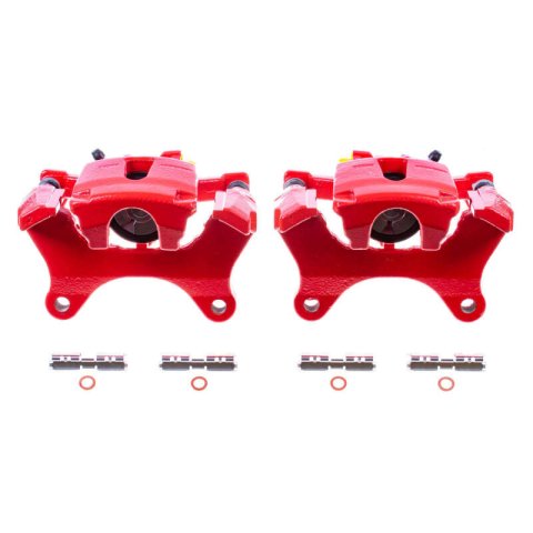 Power Stop 15-17 Ford F-150 Front and Rear Z23 Coated Kit w/Calipers (Bundled Kit)