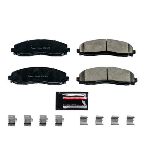 Power Stop 13-16 Ford F-450 Super Duty Rear Z23 Coated Brake Kit (1x psbZ23-1691, 2x psbAR85154EVC)