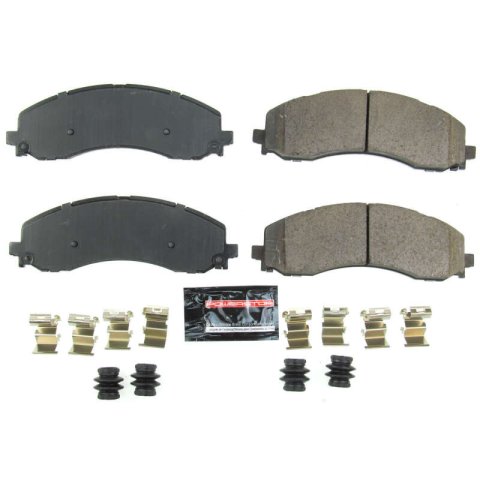 Power Stop 19-24 Ram 2500 Front and Rear Z23 Coated Brake Kit (1x psbZ23-2223, 2x psbAR8373EVC, 2x psbAR8374EVC, 1x psbZ23-2225)