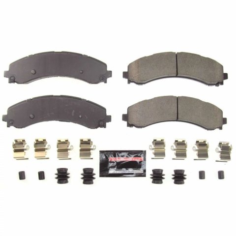 Power Stop 19-24 Ram 3500 Rear Z23 Coated Brake Kit (1x psbZ23-2224, 2x psbAR83100EVC)