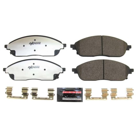 Power Stop 22-24 Jeep Grand Cherokee L Front Z36 Coated Brake Kit (1x psbZ36-2436, 2x psbAR83116EVC)