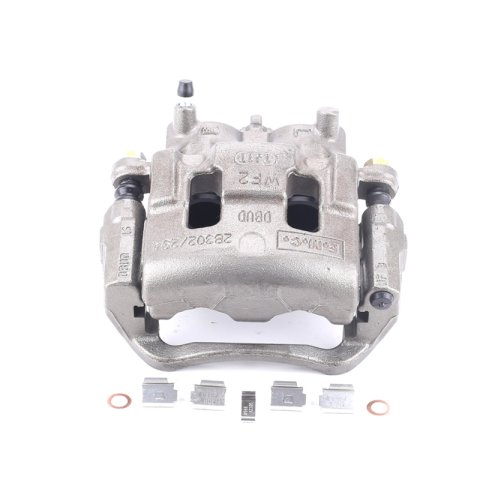 Power Stop 07-08 Lincoln MKX Front Z23 Coated Kit w/Calipers (2x psbL5027, 1x psbZ23-1258, 2x psbAR8192EVC)
