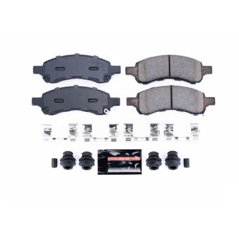 Power Stop 09-12 GMC Canyon Front Z23 Coated Kit w/Calipers (1x psbZ23-1169, 2x psbL5005C, 2x psbAR82131EVC)