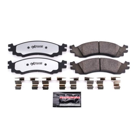 Power Stop 2010 Ford Taurus Front Z36 Coated Kit w/Calipers (1x psbZ36-1158, 2x psbL5215, 2x psbAR8194EVC)