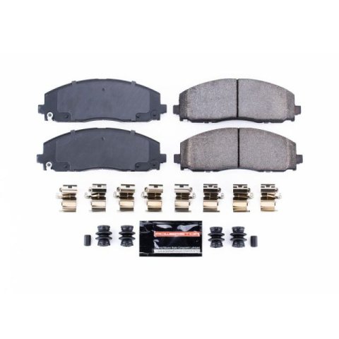 Power Stop 12-14 Volkswagen Routan Front Z23 Coated Kit w/Calipers (1x psbZ23-1589, 2x psbL5403, 2x psbAR83081EVC)