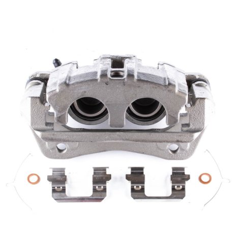 Power Stop 17-20 Honda Ridgeline Front Z23 Coated Kit w/Calipers (2x psbL3827A, 2x psbJBR1590EVC, 1x psbZ23-1723)