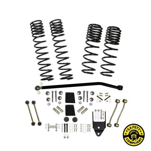 Skyjacker 2018 - 2025 Jeep Wrangler Jl Unlimited 4 In Susp Lift Kit W ADX M2.0 Alum Monotube Shocks (1x skyJL3540XM, 1x skyJL40BLT)