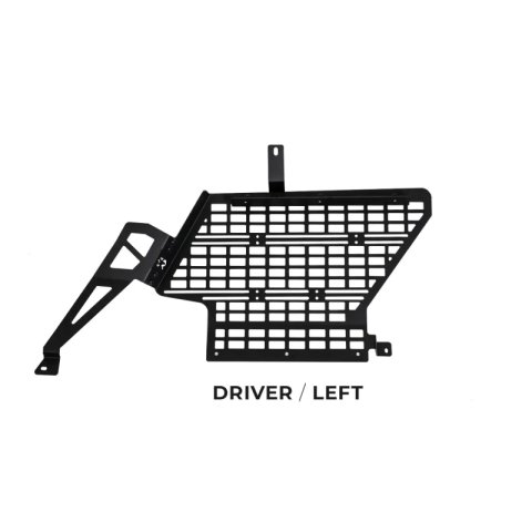 Cali Raised 2025+ Toyota 4Runner Interior Rear Side Window Molle Panel - 2 Row Seating - Driver Side