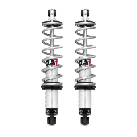 QA1 Proma Star Series Coil-Over Shock Absorber - Single Adj. - 12in - 200lb/in - Silver Spring