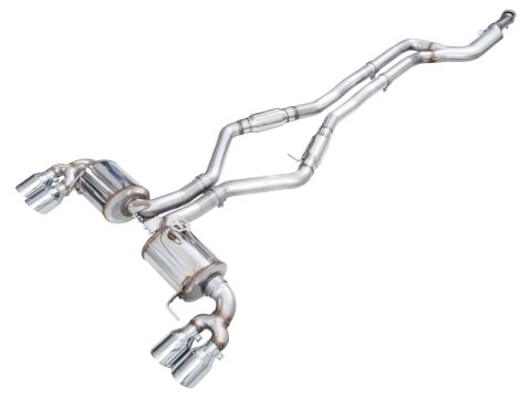 AWE Tuning 22-26 BMW M240i (G42) Touring Edition Exhaust - Chrome Silver Tips