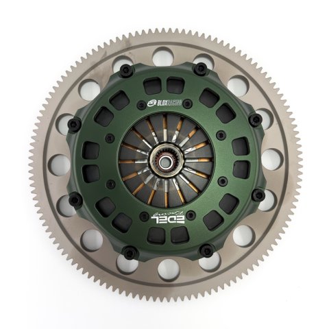BLOX Racing Subaru WRX (EJ 255) Twin Disc Clutch 7.25in Sprung by Edel for BLOX Racing