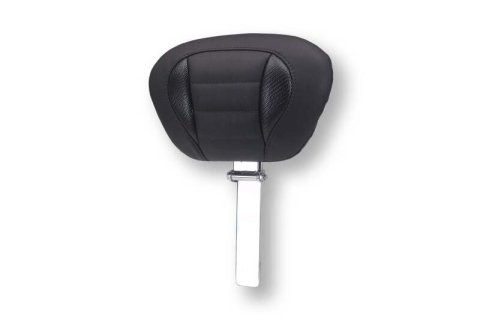 Mustang 23-26 Harley CVO Road Glide, Street Glide, Deluxe ST Driver Backrest Blk w/ Blk Thread