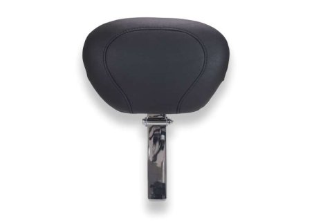 Mustang 23-26 Harley CVO Road Glide, Street Glide, Smooth ST Driver Backrest Blk w/ Blk Thread