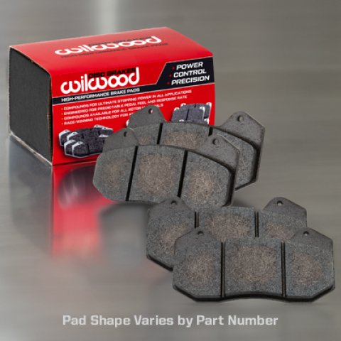 Wilwood pad D0151-10 street perf axle set