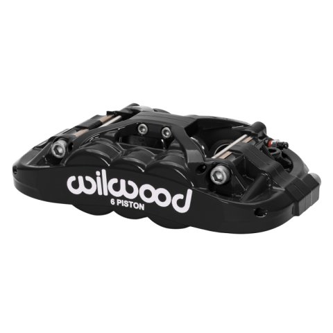 Wilwood XRS6R 1.75/1.25/1.25 1.25 Rotor R/H Caliper - Black
