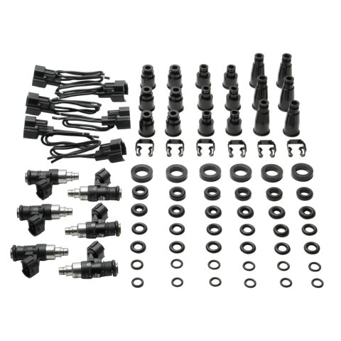 DeatschWerks Universal 6 Cylinder Import Injector Kit - Set of Six 2400cc Injectors