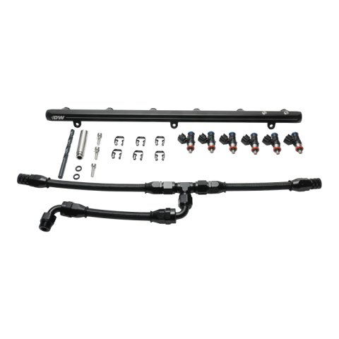DeatschWerks Fuel Rail for BMW M2/M3/M4/X3M S58 Factory Manifold w/ Plumbing and 1000cc Injectors