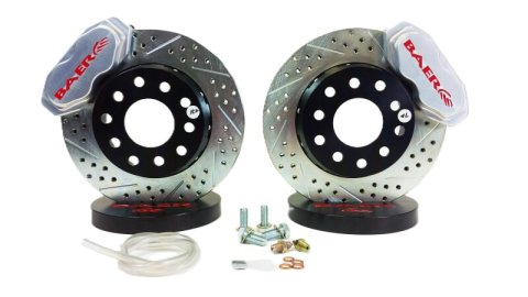 Baer Brakes 05-14 Ford Mustang 11in SS4+ Deep Stage Front SDZ Brake Kit - Clear