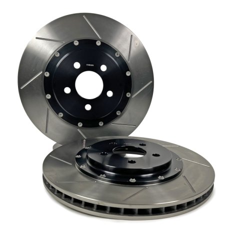 Baer Brakes 24-25 Ford Mustang EradiSpeed+ Rear 2-piece Performance Slotted Brake Rotors