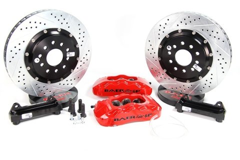 Baer Brakes 07-17 Jeep Wrangler 14in Pro+ Front SDZ Brake Kit - Comp Yellow