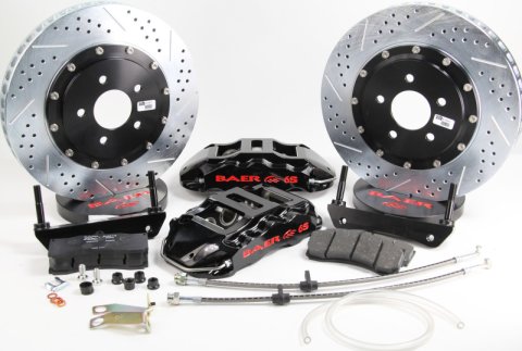Baer Brakes 12-17 Chrysler 300 15in Extreme+ Front Brake Kit-Black-