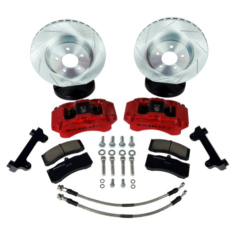Baer Brakes 20-25 Jeep Gladiator 13.5in 6T Front SZ Brake Kit - Hugger Orange