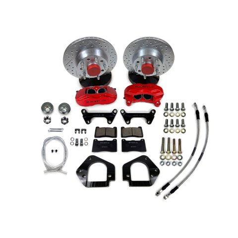 Baer Brakes 64-72 Buick Skylark 11in SS4 Int Hub Front SDZ Brake Kit - Comp Yellow