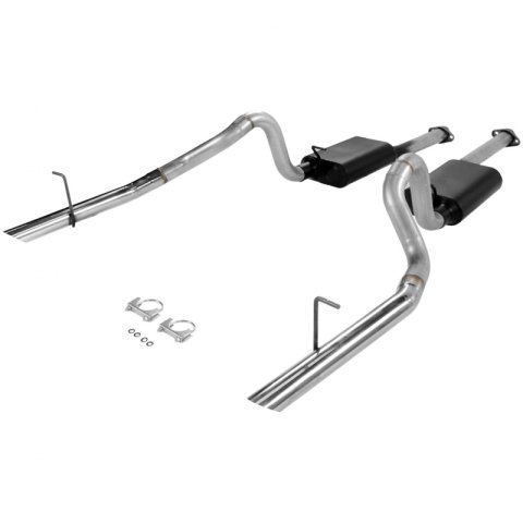 Flowmaster 94-97 Mustang 5.0L/4.6L American Thunder Cat-Back Exhaust System
