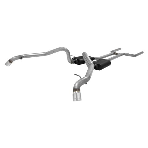Flowmaster 62-67 Chevrolet Nova 2.5in. American Thunder Kit SS Crossmember-Back Exhaust System