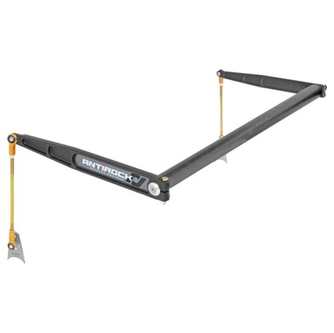 RockJock Universal Antirock Sway Bar Kit - 50in x 1in Bar - 21in Forged Arms