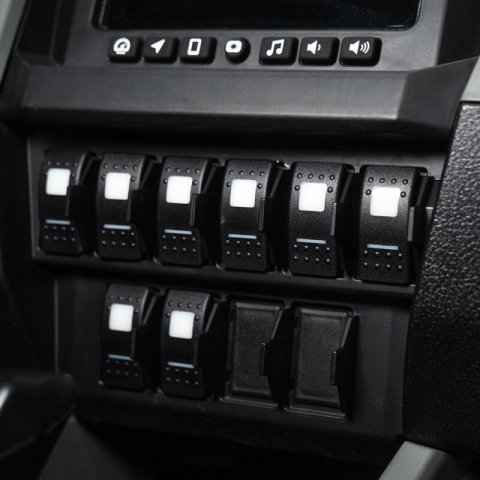 sPOD 2022+ Polaris RZR Pro R BantamX Switch Panel Kit - Green
