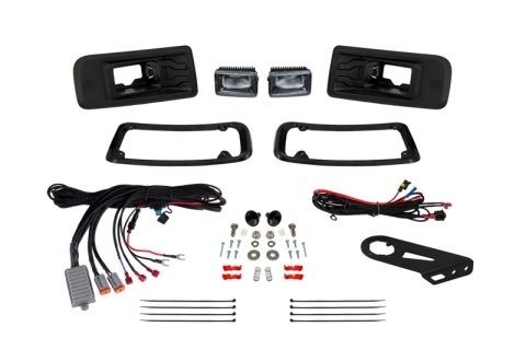Diode Dynamics 25-27 Ford Maverick Elite Series Add-On Fog Lamp Kit - White